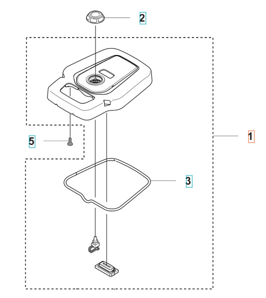 KIT COUVERCLE Automower Nera
