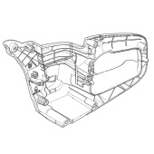 Poignée Arrière 5742118-01 Poignée Arrière 5742118-01