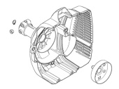 Couvercle d'embrayage Kpl Couvercle d'embrayage Kpl