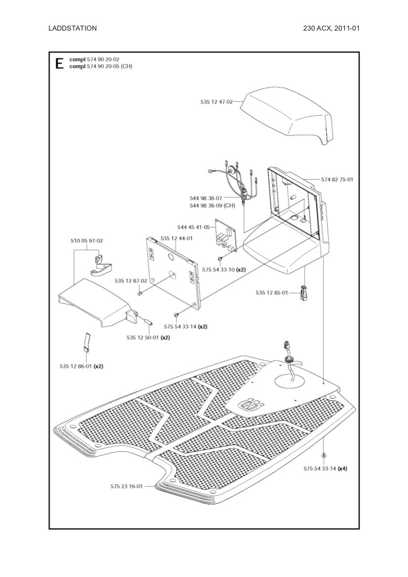 CORPS Station de charge