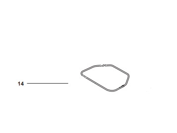 BANDE D’ÉTANCHÉITÉ DISPLAY 305E, 310, 315, 315X, 320, 430X, 450X Nera