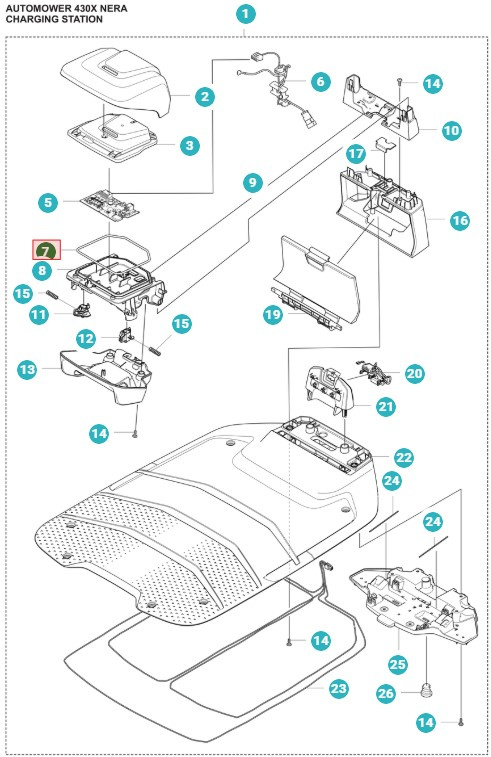 BANDE D’ÉTANCHÉITÉ DISPLAY 305E, 310, 315, 315X, 320, 430X, 450X Nera