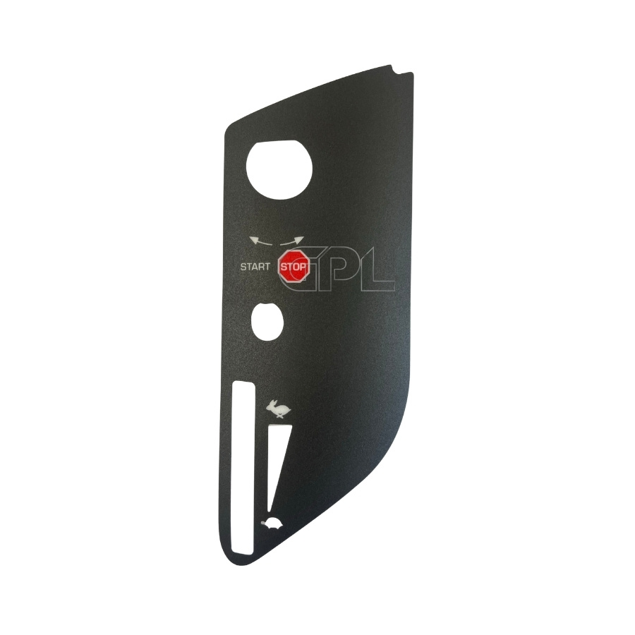 Panneau de commande autocollant HST sans starter 5752227-02