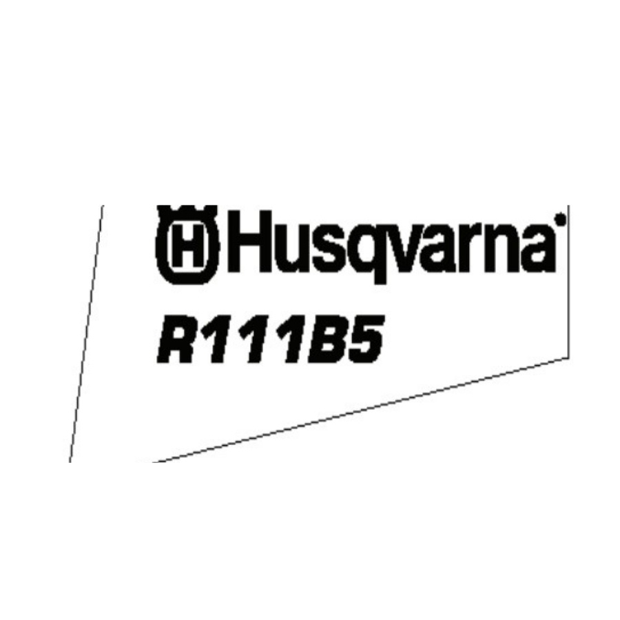 Décalcomanie Husqvarna R111B5