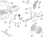 Rondelle D'Entretoise 5755820-67 Rondelle D'Entretoise 5755820-67
