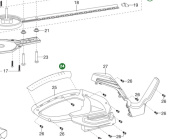Poignée 5757934-01 Poignée 5757934-01