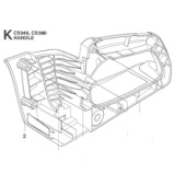Poignée Arrière 5760255-01 Poignée Arrière 5760255-01