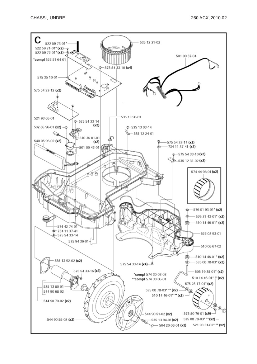 Rondelle, axe de 6,8 mm