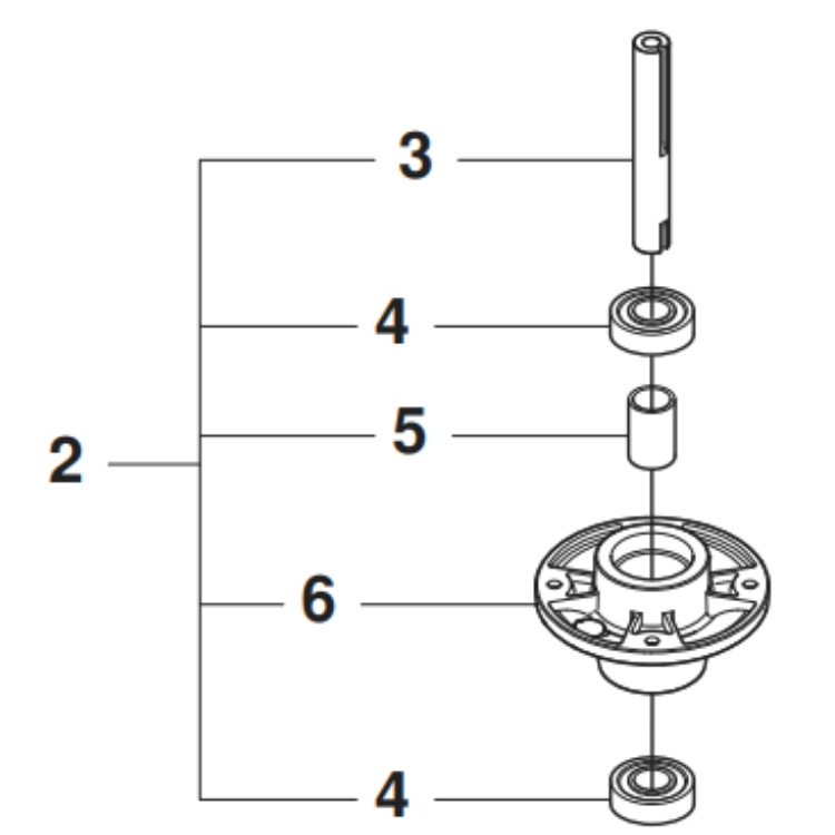 Manchon d'écartement