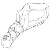 Poignée arrière Poignée arrière