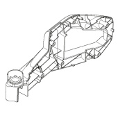 Poignée arrière Poignée arrière