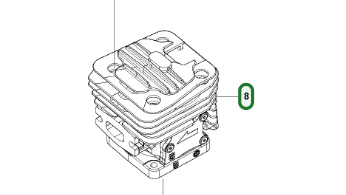 Cylindre 543XP, 543XPG