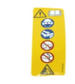 Autocollant D'Avertissement Eu/As 536Lib 5778443-01 Autocollant D'Avertissement Eu/As 536Lib 5778443-01