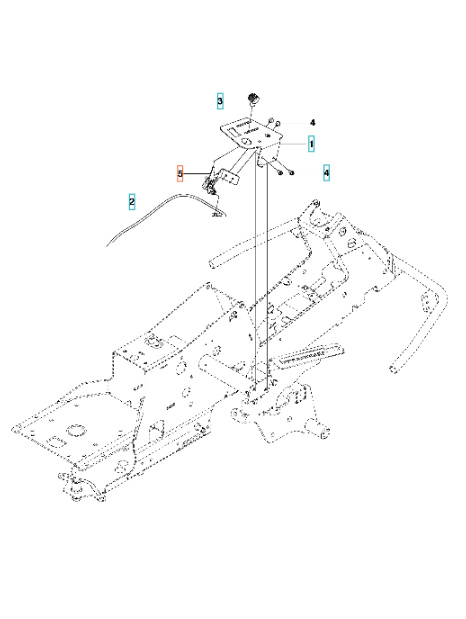 Commande des gaz Rider 213C, 214, 216, 318, 320