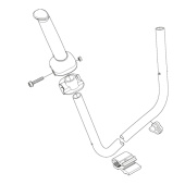 Guidon complet Horda Grip 5782482-02 Guidon complet Horda Grip 5782482-02