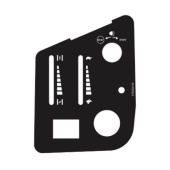Panneau de commande de décalcomanie Panneau de commande de décalcomanie