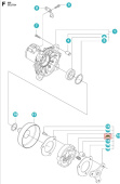 Ressort d'embrayage 5787694-01 Ressort d'embrayage 5787694-01