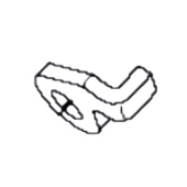 Axe d'amortisseur 5791908-01 Axe d'amortisseur 5791908-01