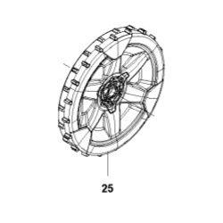 Roue arrière