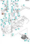 Courroie Rider 115B, 115C, 120C, FR2315MA Courroie Rider 115B, 115C, 120C, FR2315MA