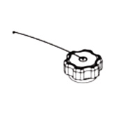 Ensemble bouchon de réservoir de carburant 50 États avec chaîne Ensemble bouchon de réservoir de carburant 50 États avec chaîne