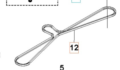 Ceinture Husqvarna 353AWD