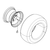 Roue Kpl 5806303-01 Roue Kpl 5806303-01