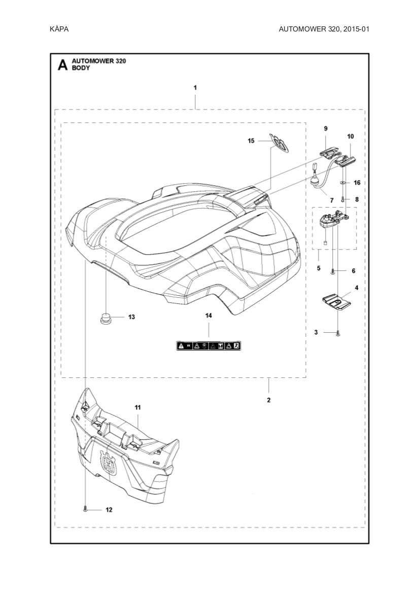 Carrosse Kit Complete 320 Grey