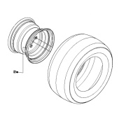 Roue Kpl 5807693-01 Roue Kpl 5807693-01