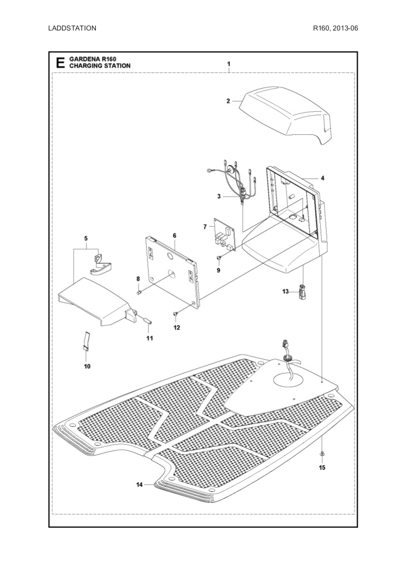 Chargeur de couvercle R160