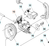 Carburateur 345FR, 545FR, 545FX, 545RX Carburateur 345FR, 545FR, 545FX, 545RX
