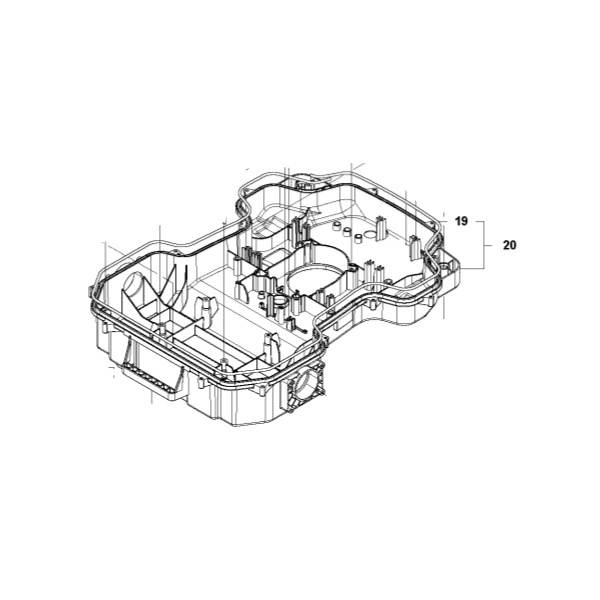 Kit de châssis Am320 inférieur