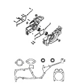 Pièce de rechange pour kit de carter moteur K1270 Pièce de rechange pour kit de carter moteur K1270