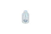 Pivotant, déverrouillage au niveau des orteils, zinc transparent Pivotant, déverrouillage au niveau des orteils, zinc transparent
