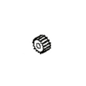 Pignon PM, 11 dents, racine D de 21,25 mm Pignon PM, 11 dents, racine D de 21,25 mm