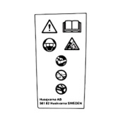 Étiquette Ce Non Db, Pièce De Rechange, 5827941-05 Étiquette Ce Non Db, Pièce De Rechange, 5827941-05