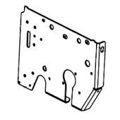 Cadre Latéral Gauche - Ms668 - Orang 5838084-03 Cadre Latéral Gauche - Ms668 - Orang 5838084-03