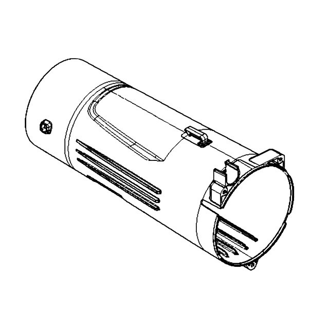 Sortie de ventilateur tubulaire