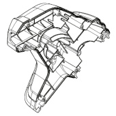 Capot moteur gauche Capot moteur gauche