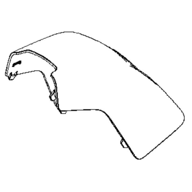 Capot moteur supérieur