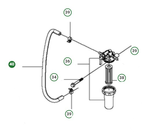 Tuyau de carburant 450
