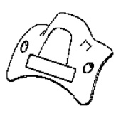 Couvercle de protection engrenage 5856449-01 Couvercle de protection engrenage 5856449-01