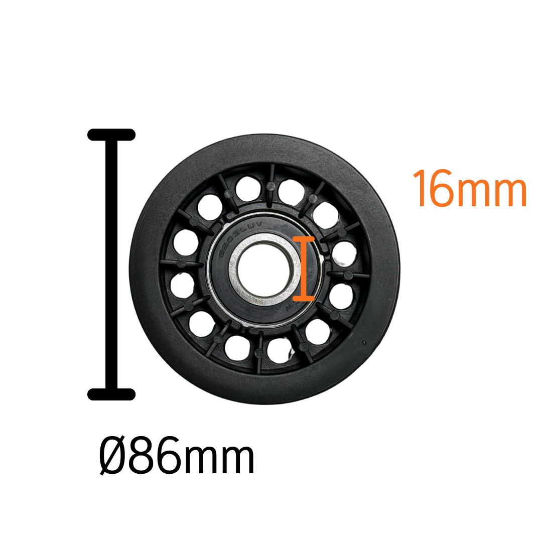 Tendeurs de courroie Roues