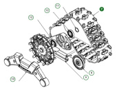 Chenille En Caoutchouc 5869964-01 Chenille En Caoutchouc 5869964-01