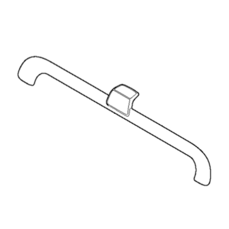 Poignée Poignée Ergonomique Bouton Poussoir 5871025-05