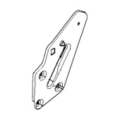 Support De Poignee, Gauche 5872121-02 Support De Poignee, Gauche 5872121-02