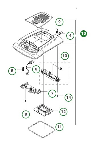 Ensemble De Couvercles Noir Automower 315X