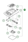 Ensemble De Couvercles Noir Automower 315X Ensemble De Couvercles Noir Automower 315X