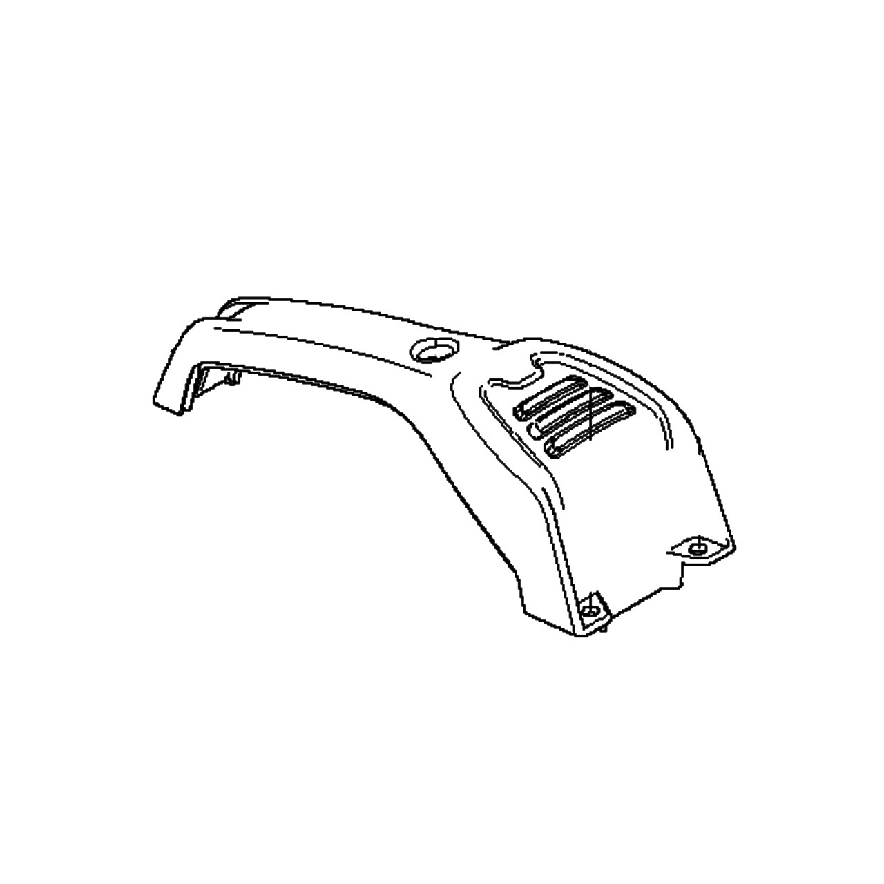 Capot moteur supérieur