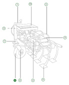 Roue D'Appui 5886844-01 Roue D'Appui 5886844-01